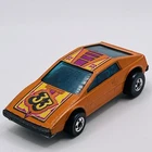 VINTAGE HOT WHEELS 1978 ROYAL FLASH ORANGE LOTUS ESPRIT #33 MALAYSIA NICE CAR!
