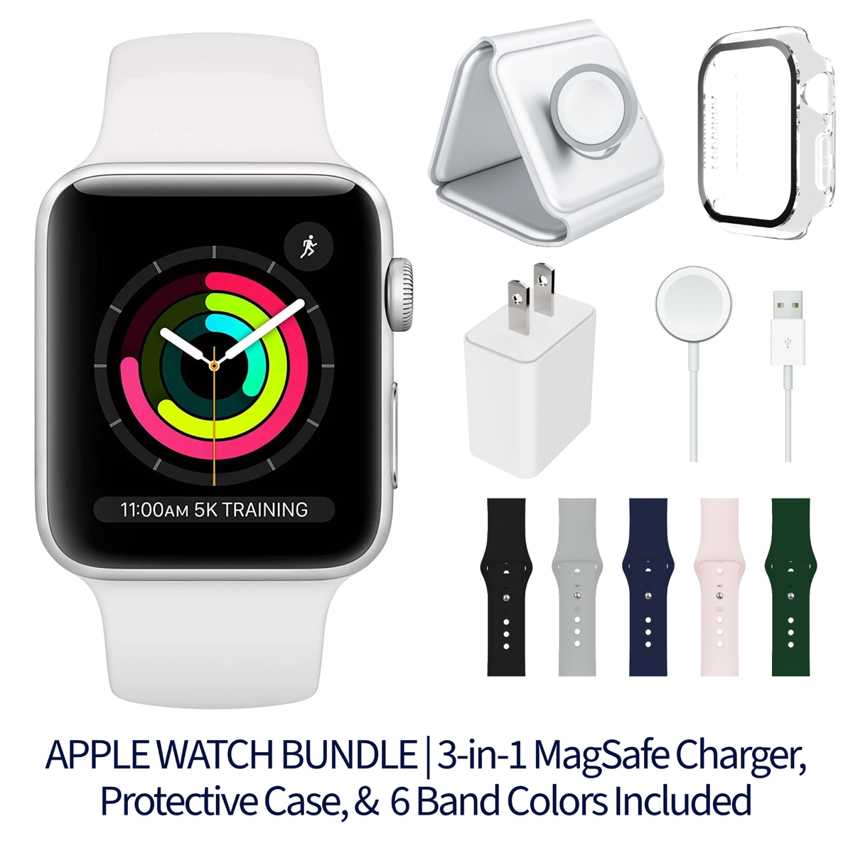 Apple Watch Series 3 38mm 42mm GPS + WIFI + LTE UNLOCKED - BUNDLE  display picture 1