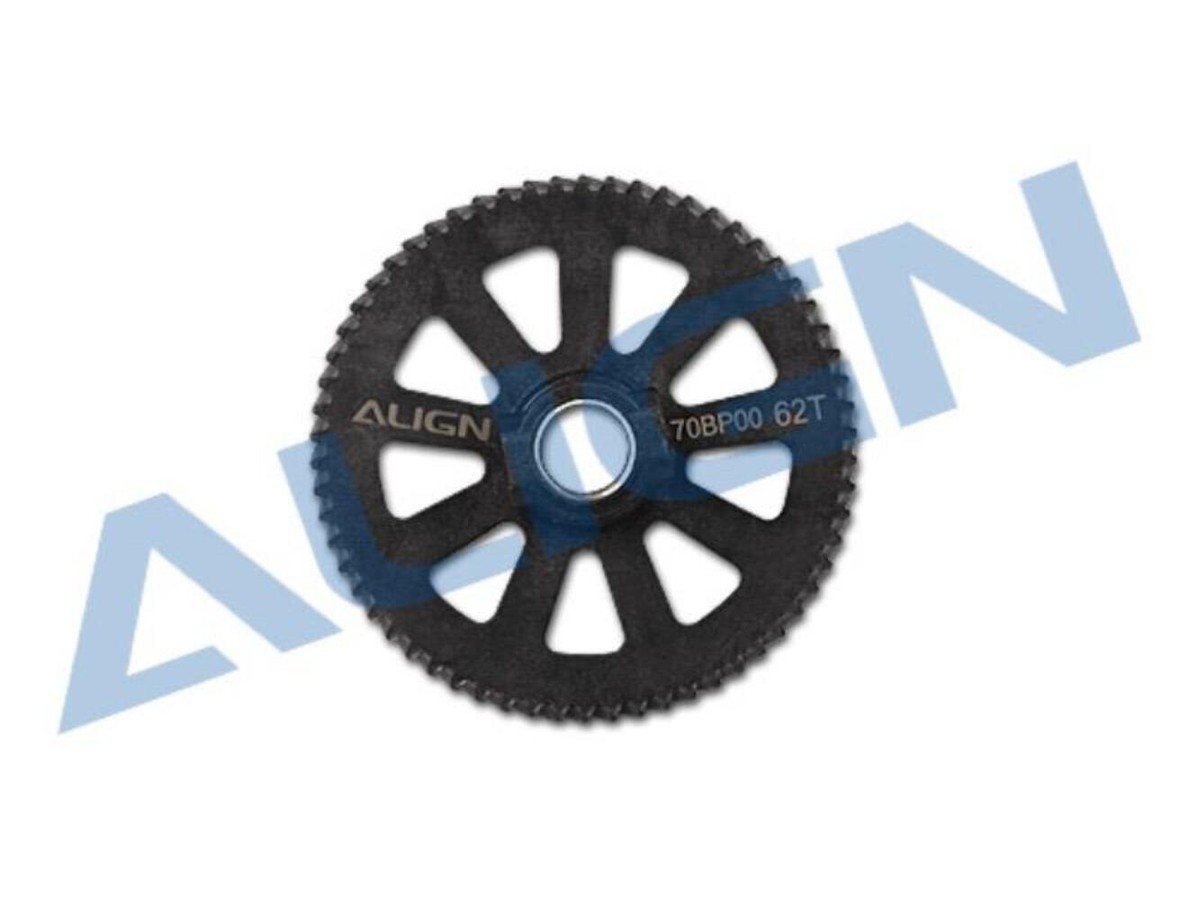 Align T-Rex TB70 Slant Thread Main Drive Gear/62T : HB70G001XXT | eBay