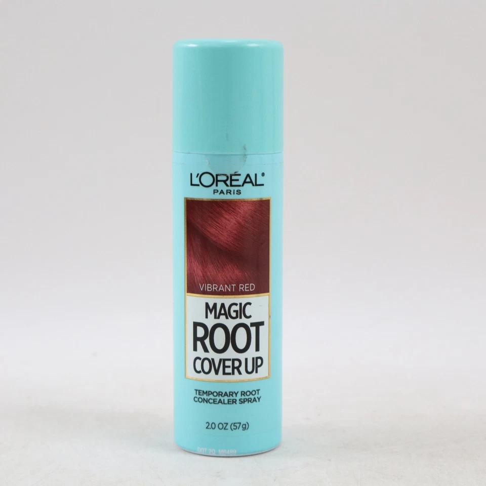2 УПАКОВКИ L'Oreal Paris Magic Root Cover Up временный консилер спрей, яркий красный - Изображение 2 из 4