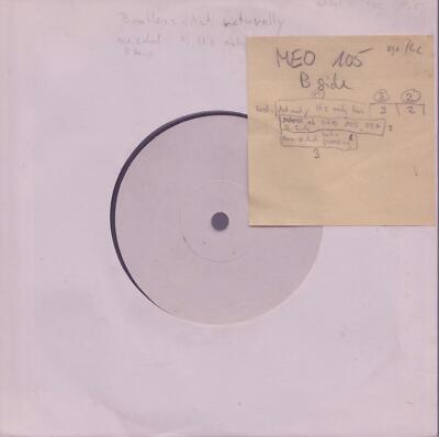 THE BEATLES: very rare 1-sided French TEST pressing for MEO 105 EP)