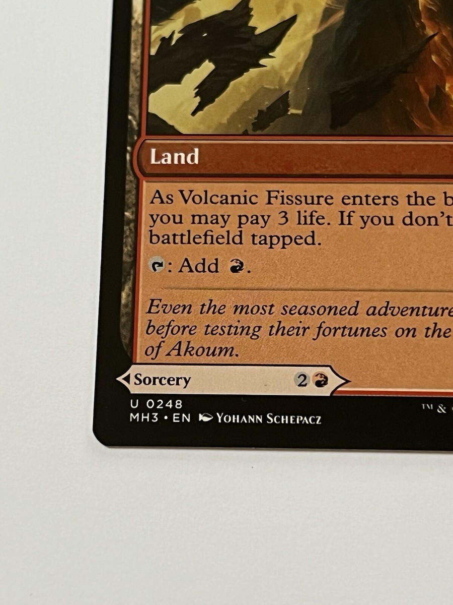 Sundering Eruption / Volcanic Fissure 248 MTG MH3 2024 Mint - 9.0