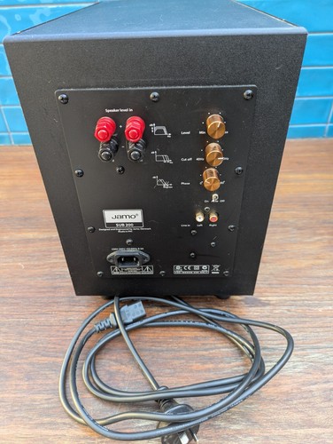 Jamo Sub 200 sub woofer black excellent condition awesome sound - Picture 3 of 5