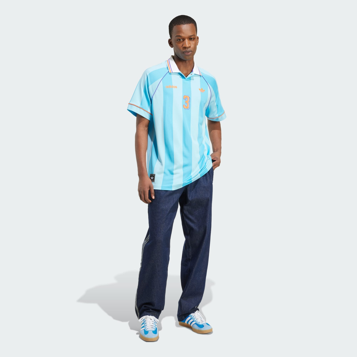 adidas Originals Jcquard Jersey Bright Cyan KD2308 Japan