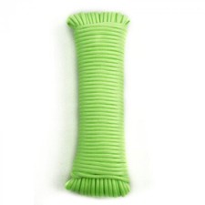 ASR Outdoor 550 Paracord Rope Strong 7 Strand Cordage - Glow in the Dark 100ft