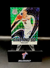 Nikola Jokic 2023-24 Panini Mosaic Basketball Green Mosaic Give And Go #6