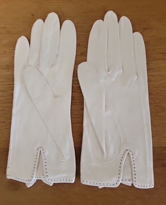Vintage LaMasheen By Trefousse Leather Gloves Made In France