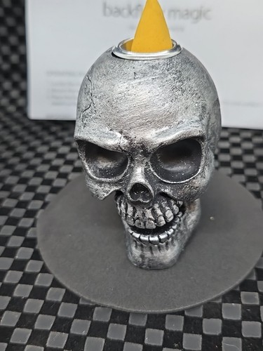 Backflow Incense Holder- Skull - Picture 2 of 6