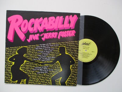 LP - ROCKABILLY - JIVE WITH JERRY FORSTER '' WASHED ''