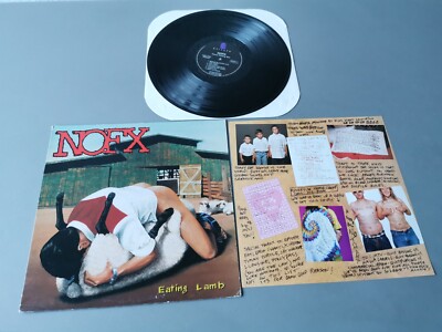 NO FX NOFX original Vinyl LP Eating Lamb (1996 Epitaph Records USA