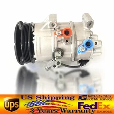 AC A/C Air Conditioner Compressor W/ Clutch For 2007 2008-2010 Toyota Yaris 1.5L