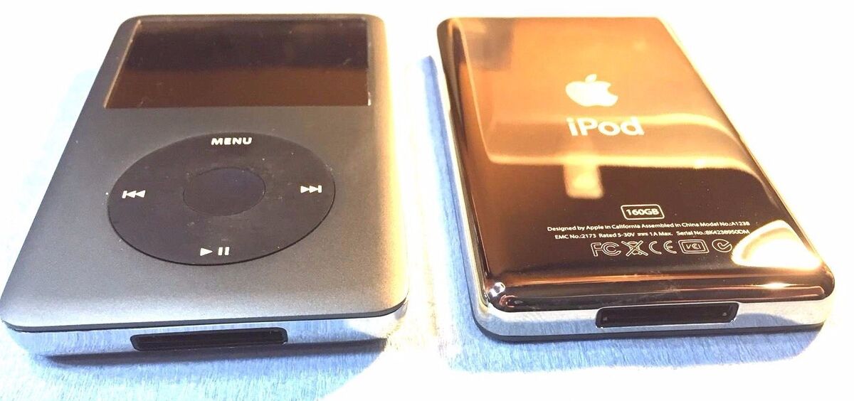 Apple IPOD CLASSIC 7th Generation 160GB (MC297ll/a) MP3 Grey - MINT  Condition
