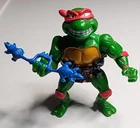 TMNT Breakfightin ' Raphael Wacky Action Ninja Turtles Figure 1989