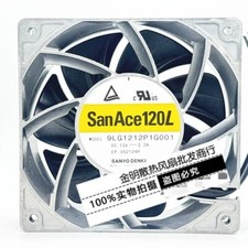 1 pcs Sanyo 12CM 9LG1212P1G001 12V 3.2A Violent High Airflow Cooling Fan