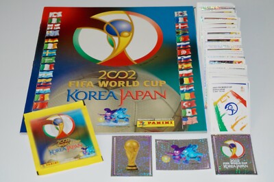 PANINI WM 2002 Korea & Japan 02 - Komplettset + Album + Tüte 1-576