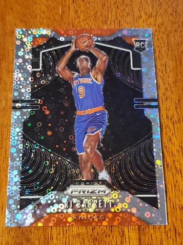 2019 PANINI PRIZM RJ BARRETT (FAST BREAK ROOKIE VARIATION) NEW YORK KNICKS #250