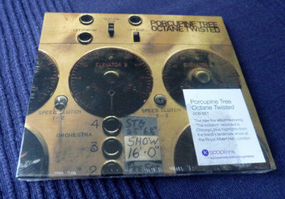 2xCD Porcupine Tree - Octane Twisted LIVE THE INCIDENT Chicago + London SEALED