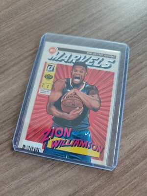 Zion Williamson Marvels Rookie Panini NBA Donruss Basketball