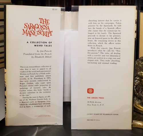 Jan Potocki THE SARAGOSSA MANUSCRIPT - Orion Press Hardcover - 第 12/12 張圖片