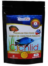 NORTHFIN CICHLID FORMULA FISH FOOD 250 GM BAG 2 mm PELLET Best by January 2022