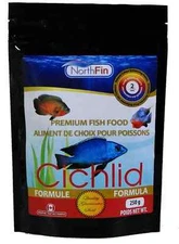 NORTHFIN CICHLID FORMULA FISH FOOD 250 GRAM BAG 2 mm PELLET Best by October 2022