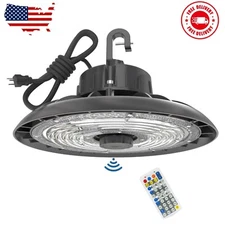 UFO LED High Bay Light with Motion Sensor 21000LM, 150W Smart High Bay LED Light