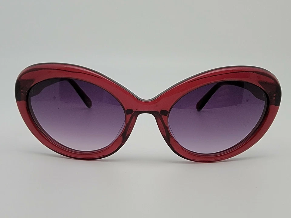 Gafas de sol 7 For All Mankind 7903 marco rosa púrpura gris degradado ojo de gato 55 mm Foto 2 de 4