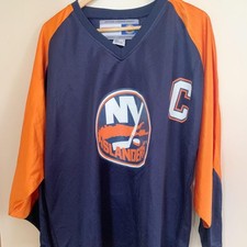 NHL New York Islanders CCM Ice Hockey Jersey Uniform No. 27 Peca Size L