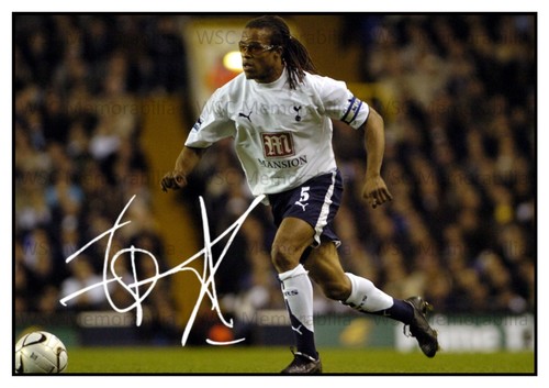 12586. Edgar Davids Signed Pictures (A4 Prints) Ajax Spurs Juve Milan Inter etc.