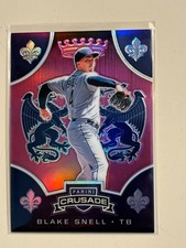 2019 Panini Crusade BLAKE SNELL Pink Prizm #24! #'d/25!