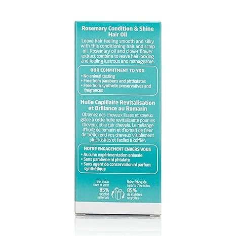 Rosemary Conditioning Hair Oil - Revitalize & Nourish Hair 1.7 fl.oz. By Weleda - Image 2 of 4