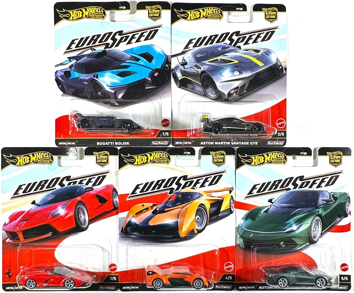 Hot Wheels 2025 Car Culture Euro Speed - Set of 5 | eBay