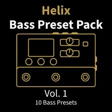 Line 6 Helix Bass Preset Pack - Vol 1 (10 preset) [File su unità flash USB]