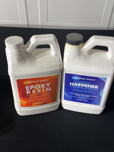 Epoxy Resin Super Gloss  1 Gallon Kit (Partial) Clear High-Gloss  Table Top