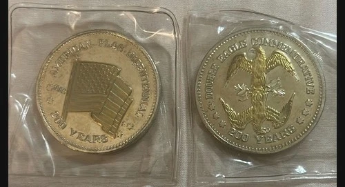 American Flag Double Eagle Coin
