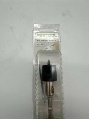 Festool Bohrer mit Tiefenanschlag 5 mm Nr. 492522 BTA HW Centrotec Neu in OVP