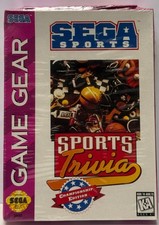 Sports Trivia: Championship Edition (Sega Game Gear, 1995) - Factory Sealed