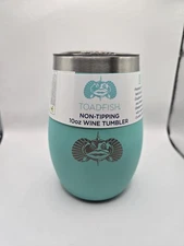 Toadfish Non-Tipping 10oz Wine Tumbler - Teal - NEW