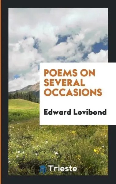 Poems On Several Occasions Edward Lovibond Taschenbuch Englisch 2017-image