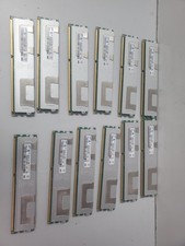 Lot of 12 Samsung 8GB PC3-8500 DDR3 1066 ECC Server Memory RAM M393B1K70BH1-CF8