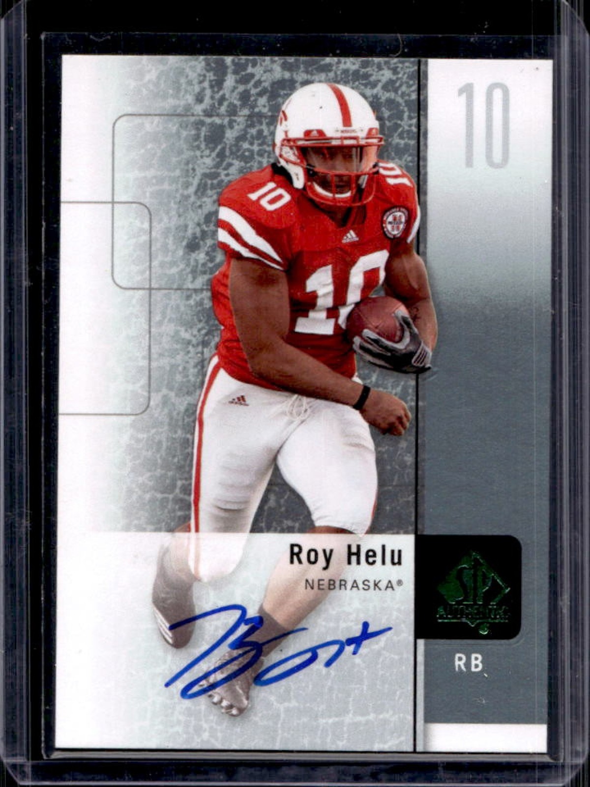 Roy Helu SP Authentic #70 Autograph