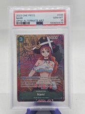 PSA 10 GEM MINT - NAMI ALTERNATE ART OP02-036 - One Piece Paramount War