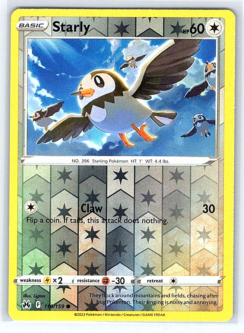 Oranguru [Reverse Holo] 119/159 Crown Zenith NM or LP Pokemon Card