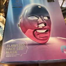 Secret Collagen Flawless Face LED Mask Cordless Touch Screen Multicolor Therapy