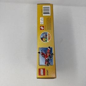 LEGO Creator: Propeller Plane (31047) 3 In 1 Red Building Set New Sealed Box