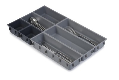 Joseph Joseph Blox Drawer Organizer 7 Piece Grey 85199