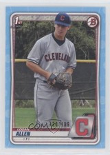 2020 Bowman Draft Sky Blue Border 423/499 Logan Allen #BD-51 0w47