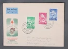MayfairStamps Finland FDC 1950 Tuberculosis Flower Combo First Day Cover aax_761