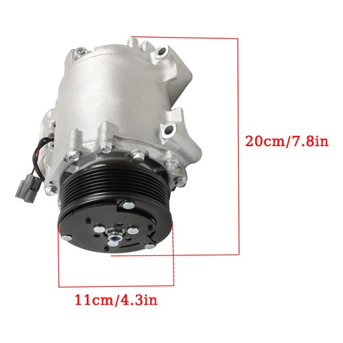 Fit For 2002-2006 Acura RSX 2002-2005 Honda Civic 2.0L 8810PRA006 A/C Compressor - Picture 2 of 12