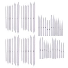 2X(48 Pcs Blending Stump and Tortillions, Art Blenders, Art Pencils,3054